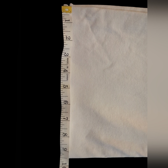 Women's White Flared Jeans - Picture 8 of 8